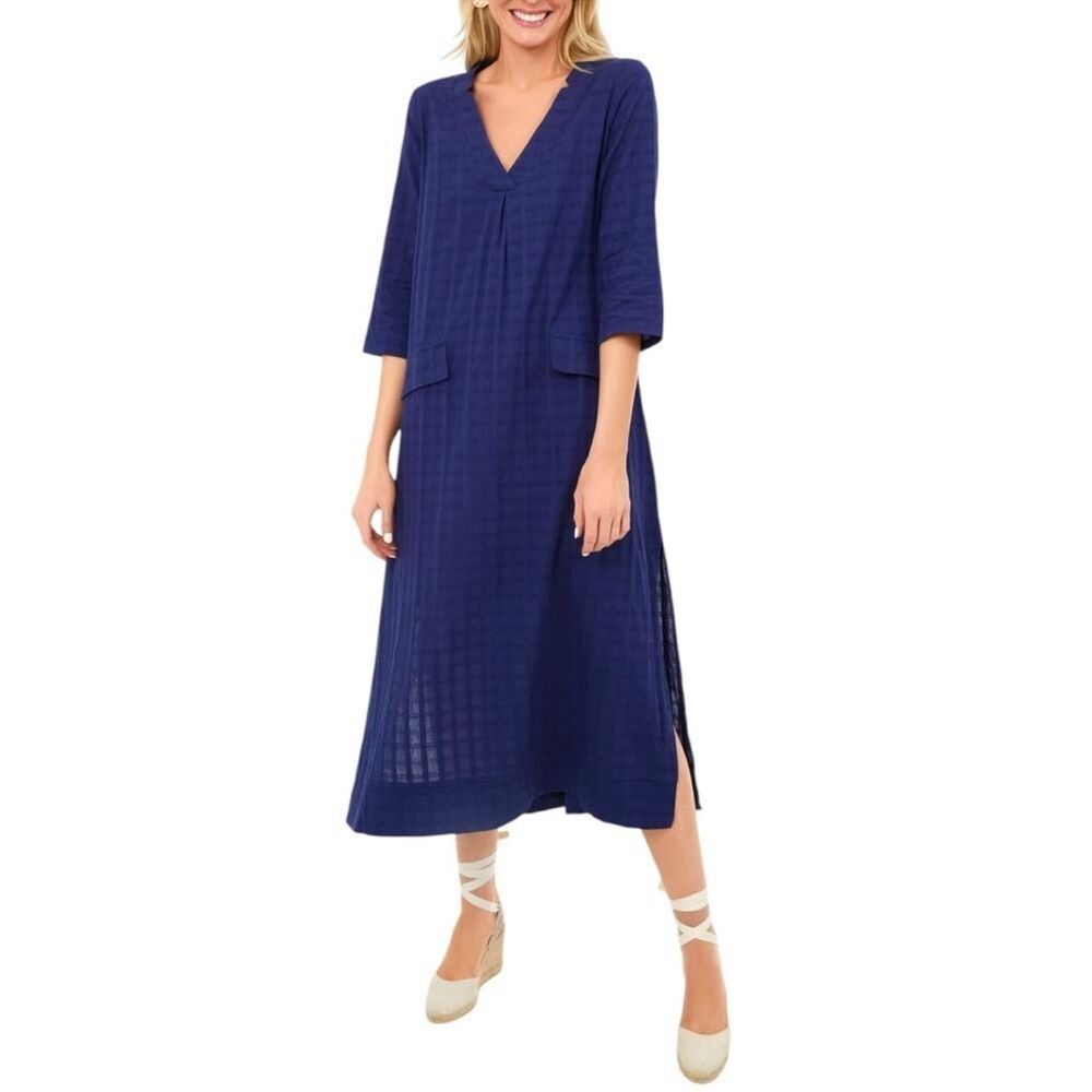 Pomander Place Navy Blue Maxi Dress